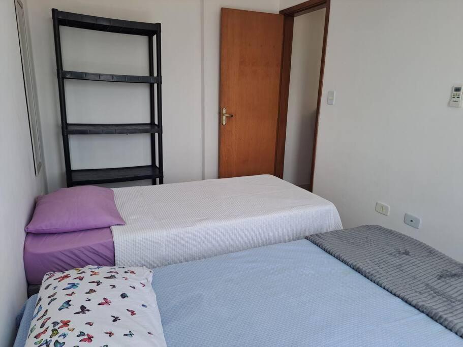 Apto Aconchegante Beira Mar Com Ar No Quarto Solemar Εξωτερικό φωτογραφία